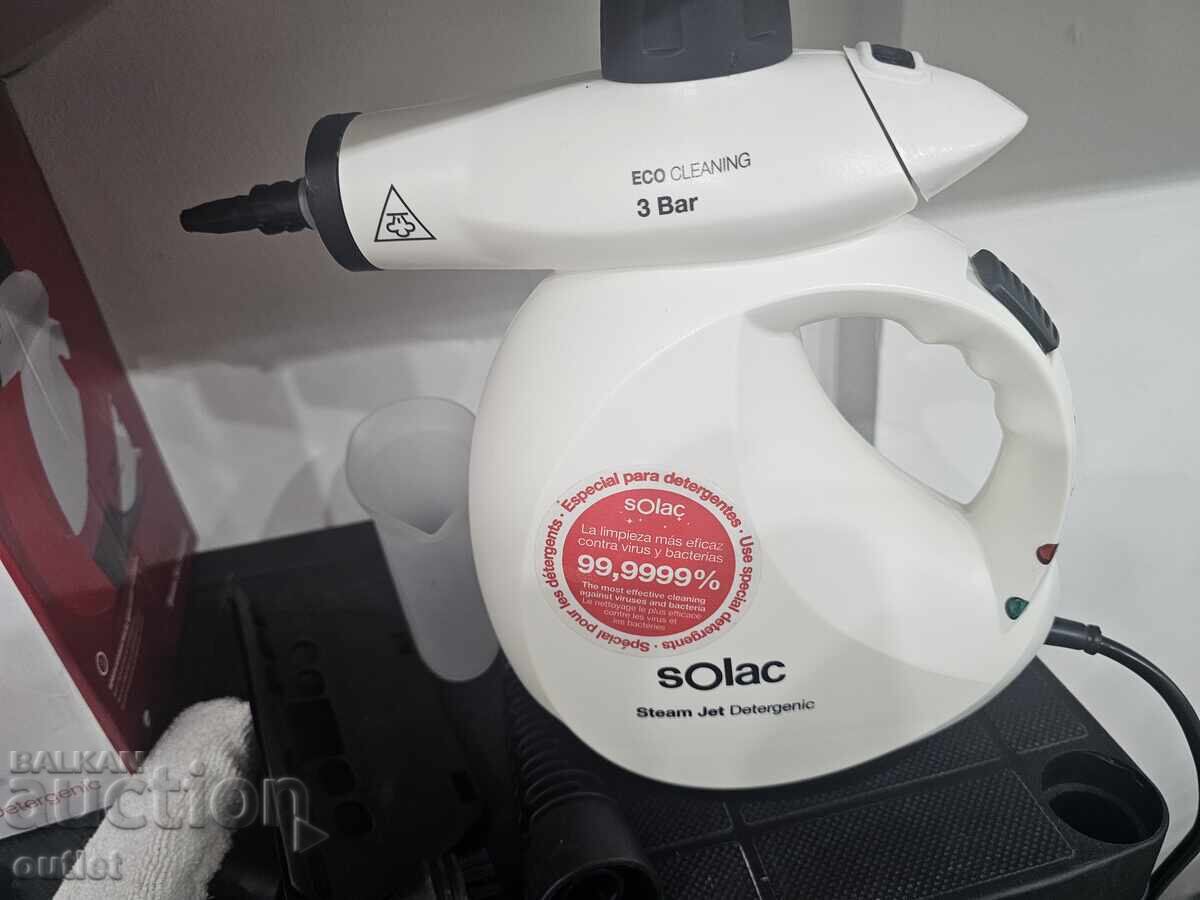 Ατμοκαθαριστής Solac με τιμή 22.12 BGN | € 11.31 Ατμοκαθαριστής Solac με τιμή 22.12 BGN | € 11.31