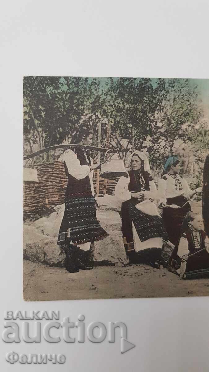 Delivery of Bulgarian postal photo postcard - Costume from Byala - Ruse region Delivery of Bulgarian postal photo postcard - Costume from Byala - Ruse region