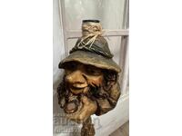 Massive bottle, elf, dwarf – vintage, 682g