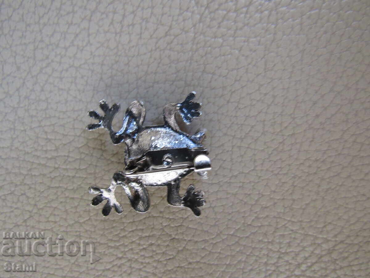 Delivery of Brooch-frog made of high-quality Baltic amber