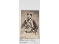 Carte poștală bulgară poștală foto - maior Kosta Panitsa
