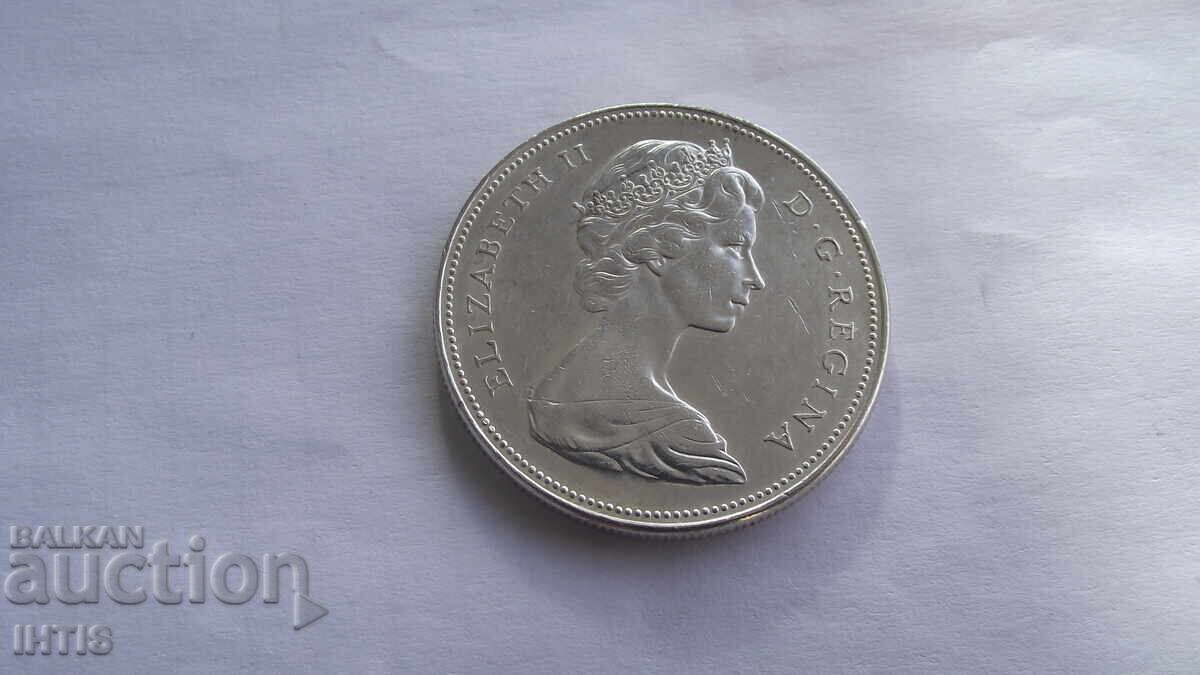 ΝΟΜΙΣΜΑ-1 Καναδικό Δολάριο 1965 - Καναδάς - Ασήμι - από 0,01st - 5