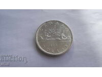 COIN - 1 Canadian Dollar 1965 - Canada - Silver - from 0.01 st