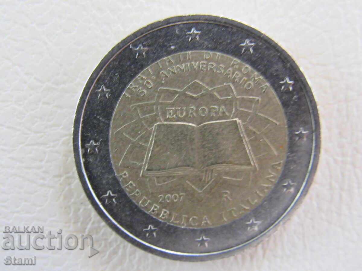 2 ευρώ, Ιταλία, 50η επέτειος της Συνθήκης της Ρώμης, 2007 - 96L