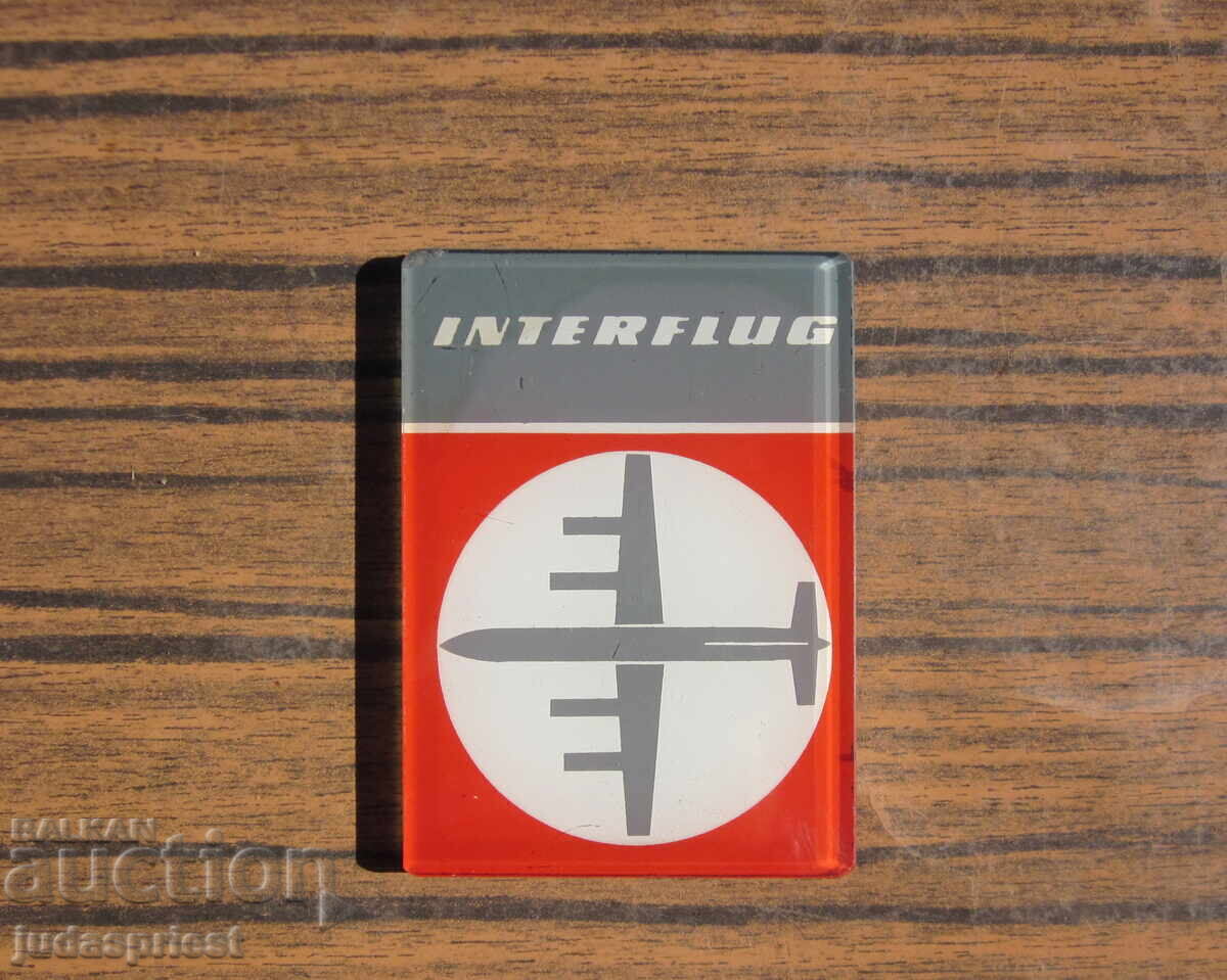 Γερμανικός καθρέφτης αεροσυνοδού της αεροπορικής εταιρείας Interflug με τιμή 40.00 BGN | € 20.45 Γερμανικός καθρέφτης αεροσυνοδού της αεροπορικής εταιρείας Interflug με τιμή 40.00 BGN | € 20.45