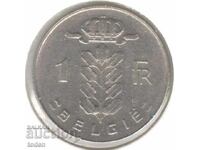 Belgium - 1 Franc - 1974 - KM# 143.1 - Baudouin I, Dutch text