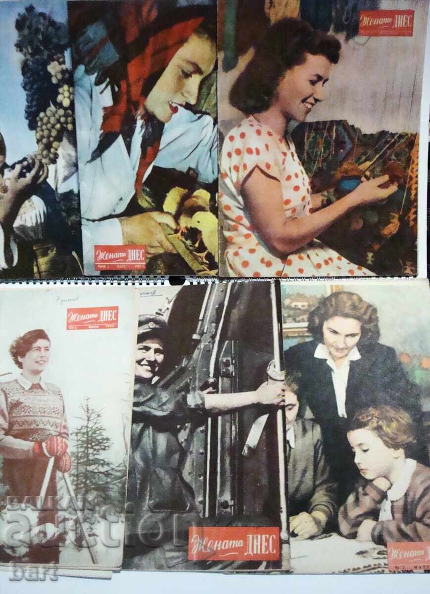 37 reviste "Femeia de azi" din anii '50 cu preț 30.00 BGN | € 15.34 37 reviste "Femeia de azi" din anii '50 cu preț 30.00 BGN | € 15.34