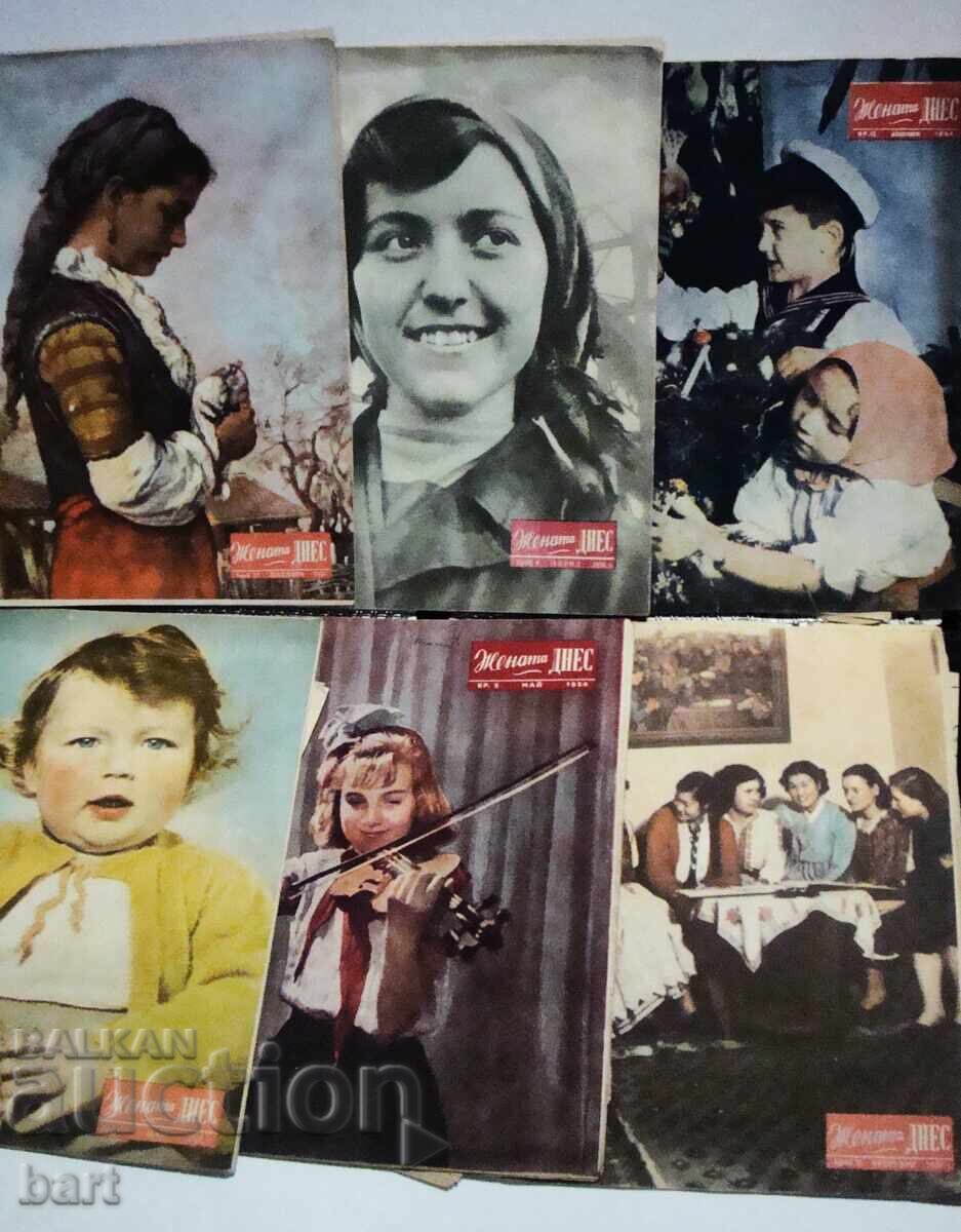 Livrarea 37 reviste "Femeia de azi" din anii '50 Livrarea 37 reviste "Femeia de azi" din anii '50