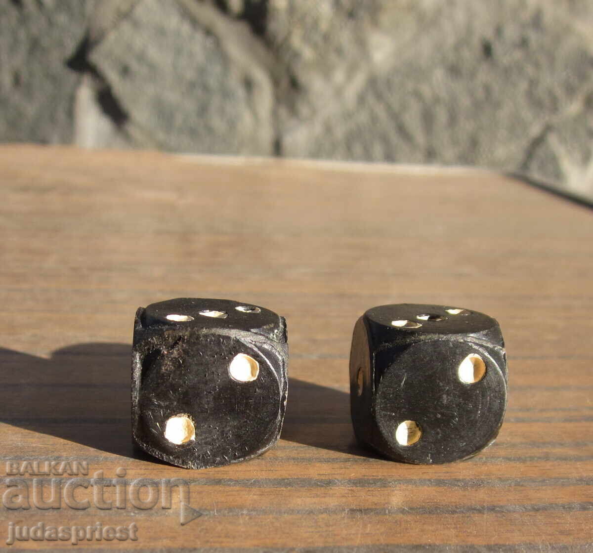 Set of old bakelite dice, dice made of bakelite - 5 Set of old bakelite dice, dice made of bakelite - 5