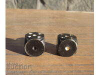 Set of old bakelite dice, dice made of bakelite