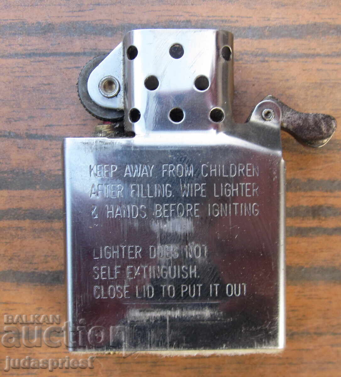 ZIPPO Zippo Old Gasoline Lighter Early American - 7 ZIPPO Zippo Old Gasoline Lighter Early American - 7