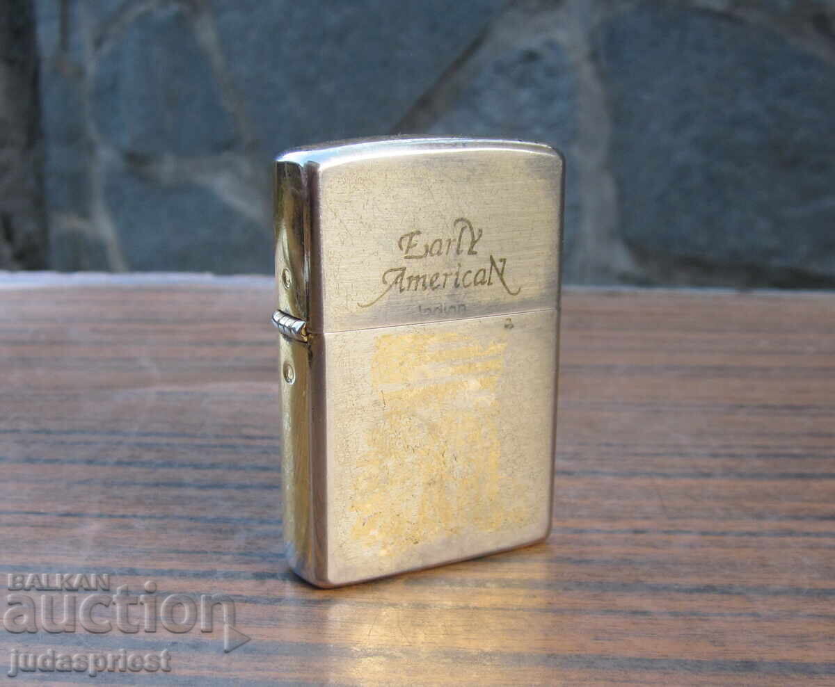 ZIPPO Zippo Old Gasoline Lighter Early American ZIPPO Zippo Old Gasoline Lighter Early American