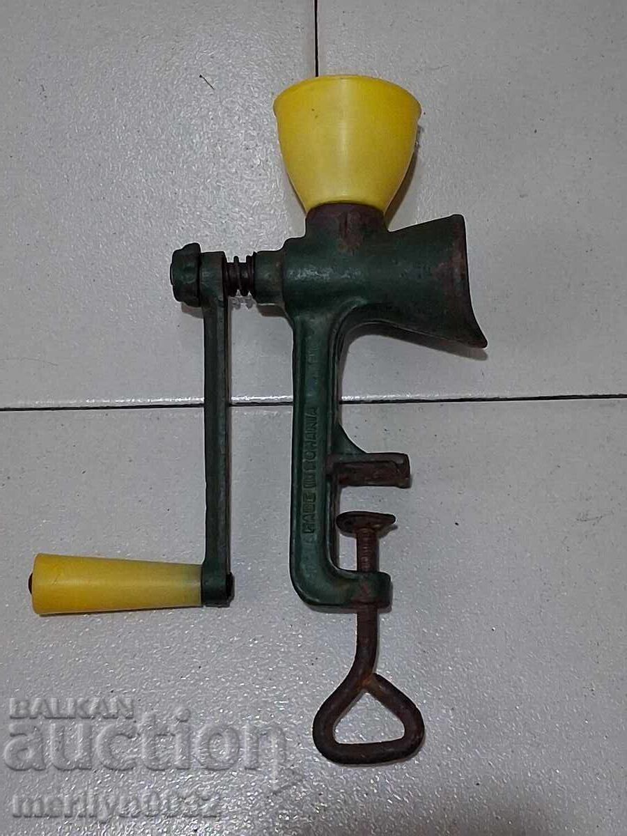 Румънска мелачка за орехи и ядки машинка  60-те години