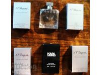 Συλλογή μινιατούρες - S.T.Dupont; Azzaro; Karl Lagerfeld