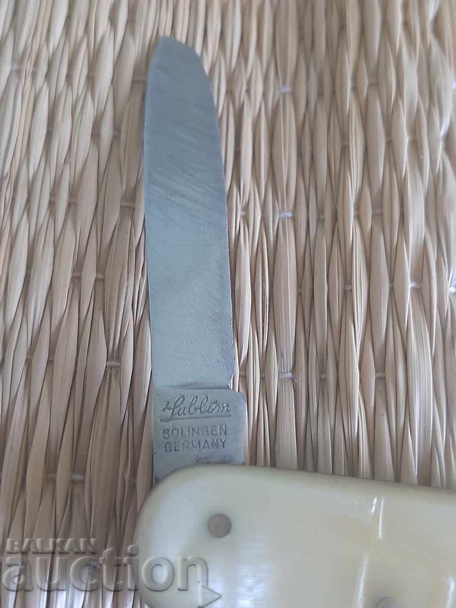 Auction Old collectible Solingen knife Auction Old collectible Solingen knife