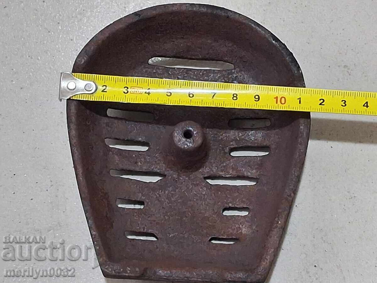 Έμβλημα από χυτοσίδηρο από παλιά γερμανική σόμπα HAMONA - 5