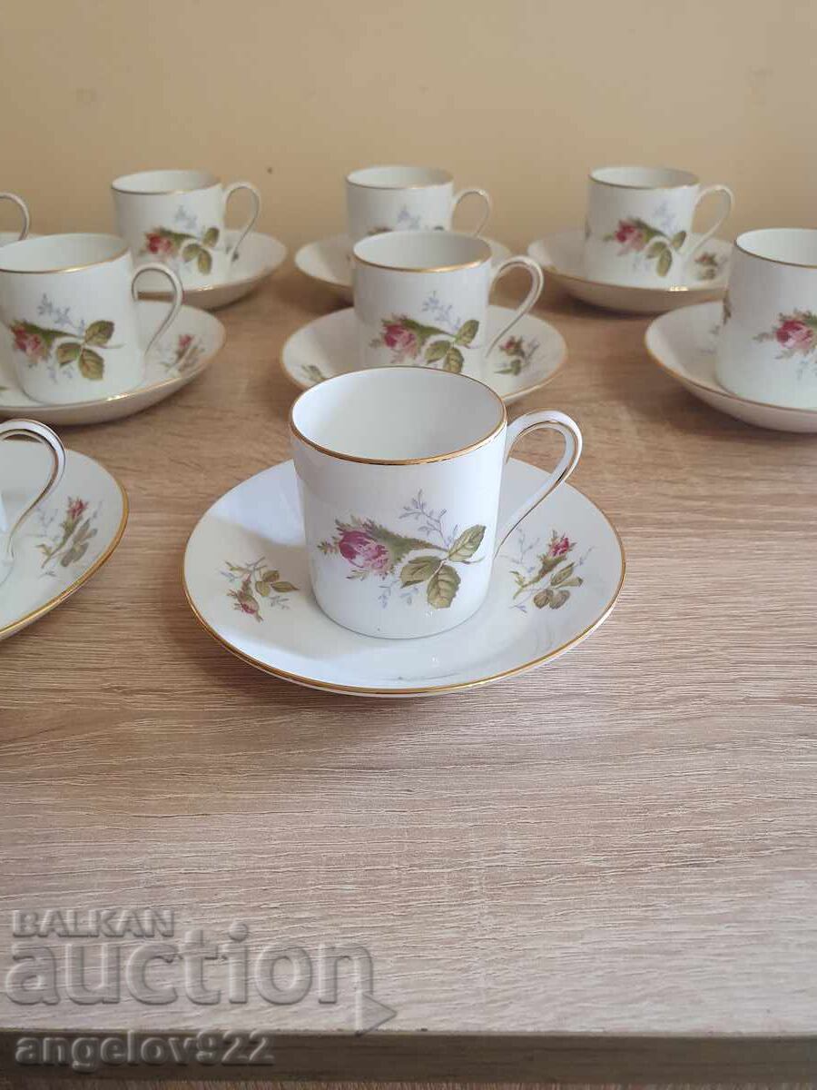 Φλιτζάνια καφέ ROSENTHAL Γερμανικά πορσελάνινα με τιμή 0.01 BGN | € 0.01