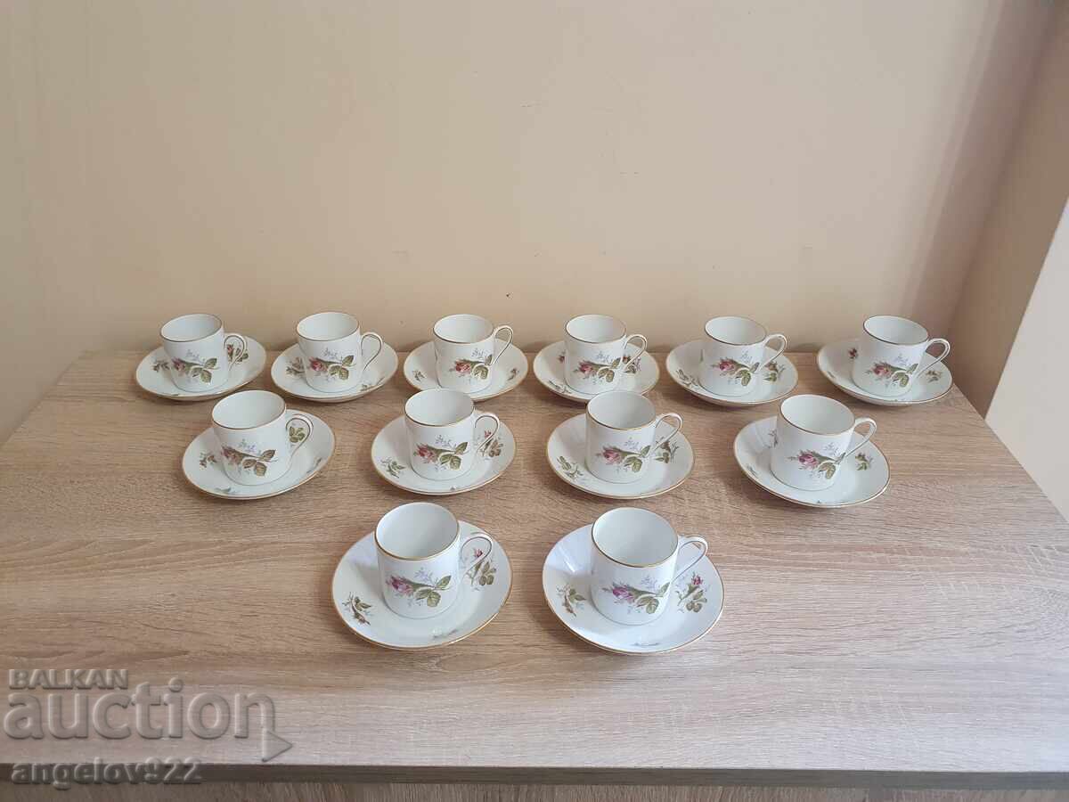 Φλιτζάνια καφέ ROSENTHAL Γερμανικά πορσελάνινα