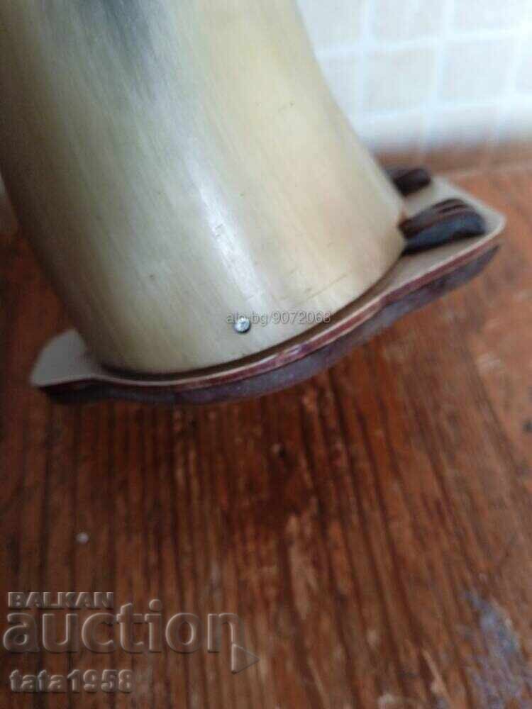 Аукцион Фигура - Пингвин от рог (14,5 см)