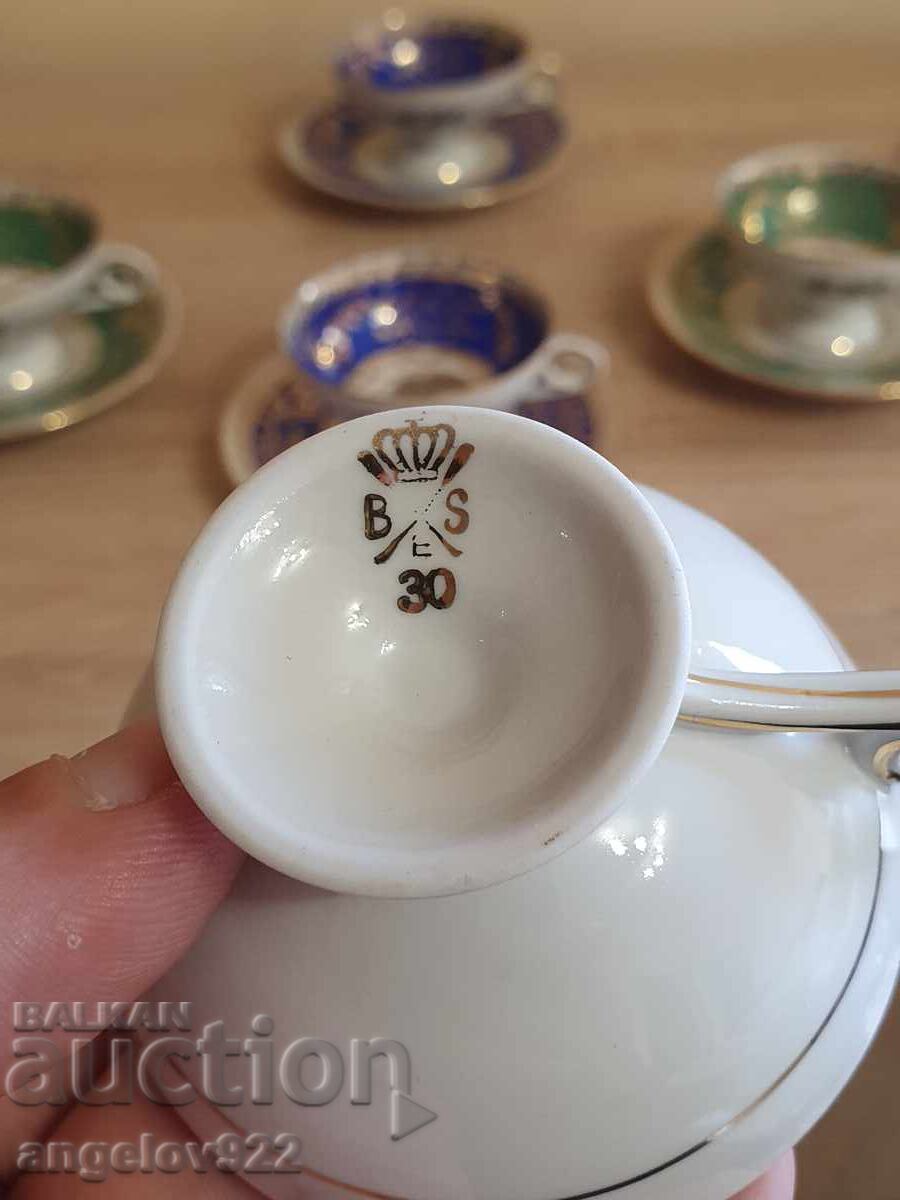 German porcelain coffee cups Bremer&Schmidt - 7