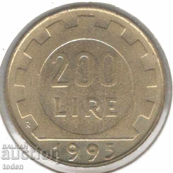 Italia-200 Lire-1995 R-KM#105