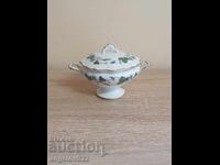Swedish Porcelain Bowl with Lid HACKEFORS