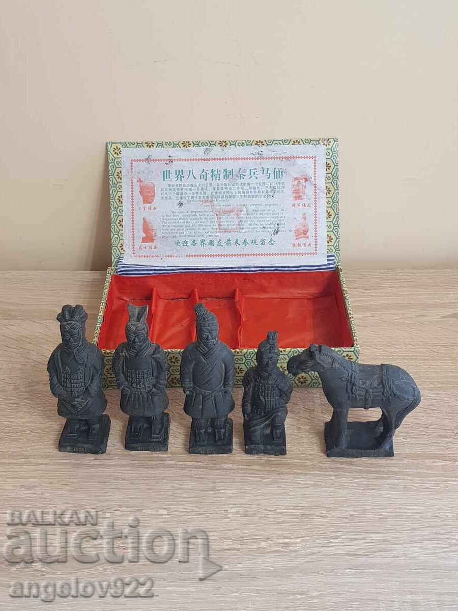 Τερακότινα αγάλματα Κινέζικου στρατού από τερακότα!!! με τιμή 3.05 BGN | € 1.56