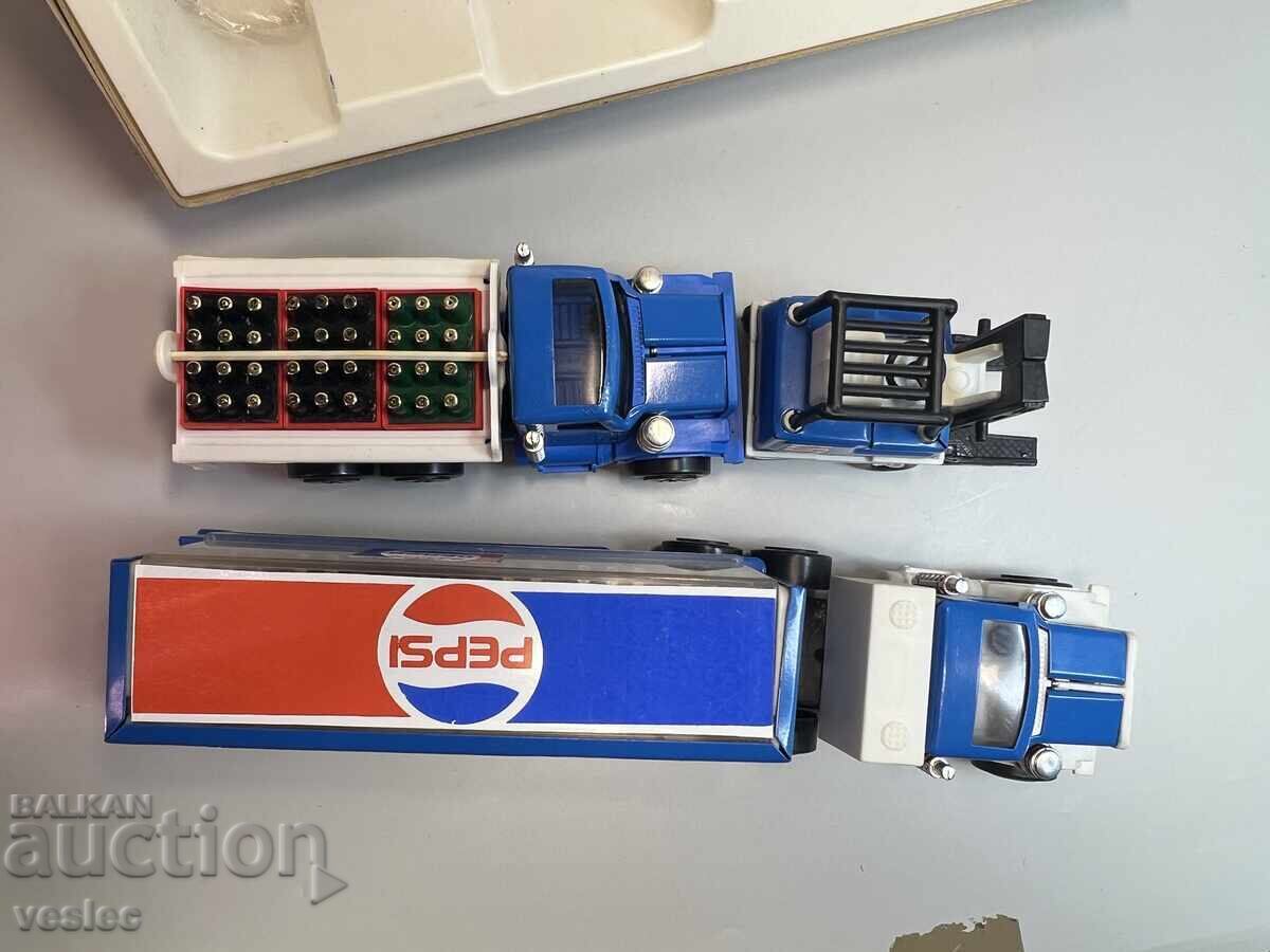 Тонка БГ Микро Камиончета Пепси Мотокар Комплект с Кутия - 6