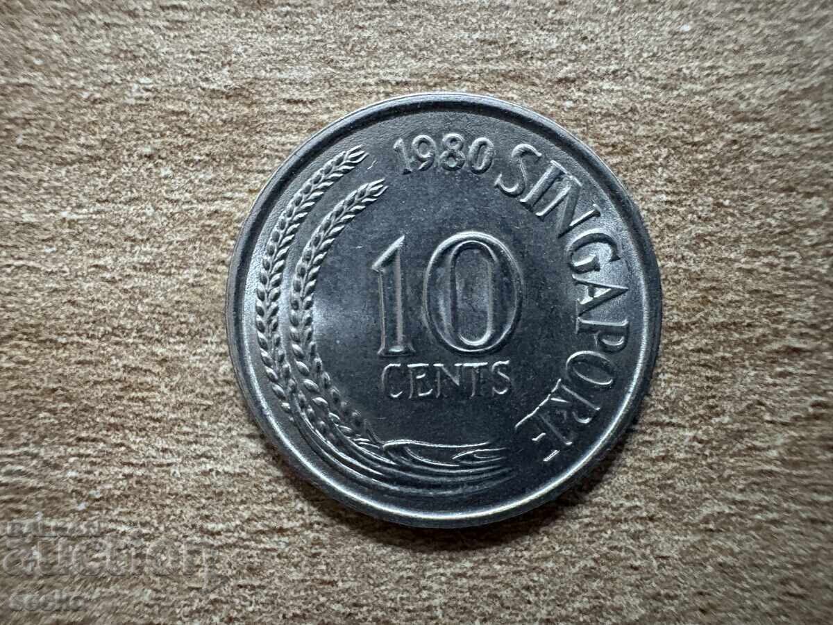 Singapore - 10 cenți (1980)