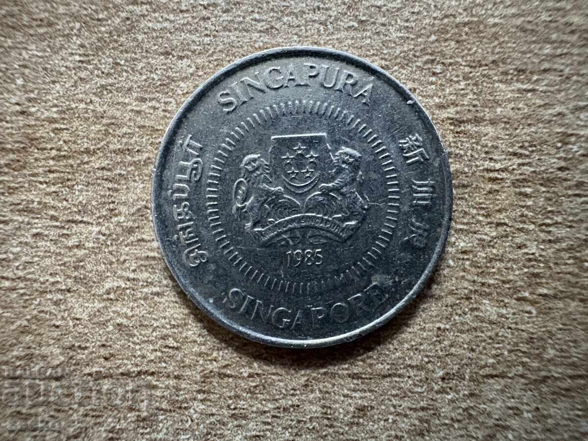 Сингапур - 10 цента (1985) с цена 0.20 лв. | € 0.10 Сингапур - 10 цента (1985) с цена 0.20 лв. | € 0.10