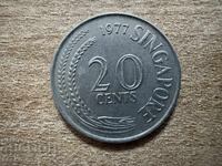 Сингапур - 20 цента (1977)