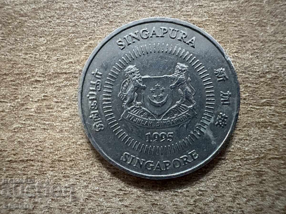 Сингапур - 50 цента (1995) с цена € 0.28 | 0.55 лв.