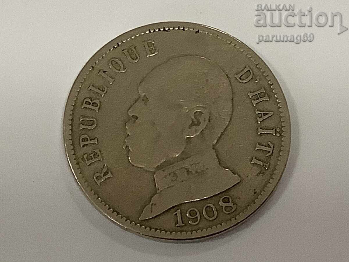 Haiti 50 centime 1908 cu preț € 3.07 | 6.00 BGN Haiti 50 centime 1908 cu preț € 3.07 | 6.00 BGN