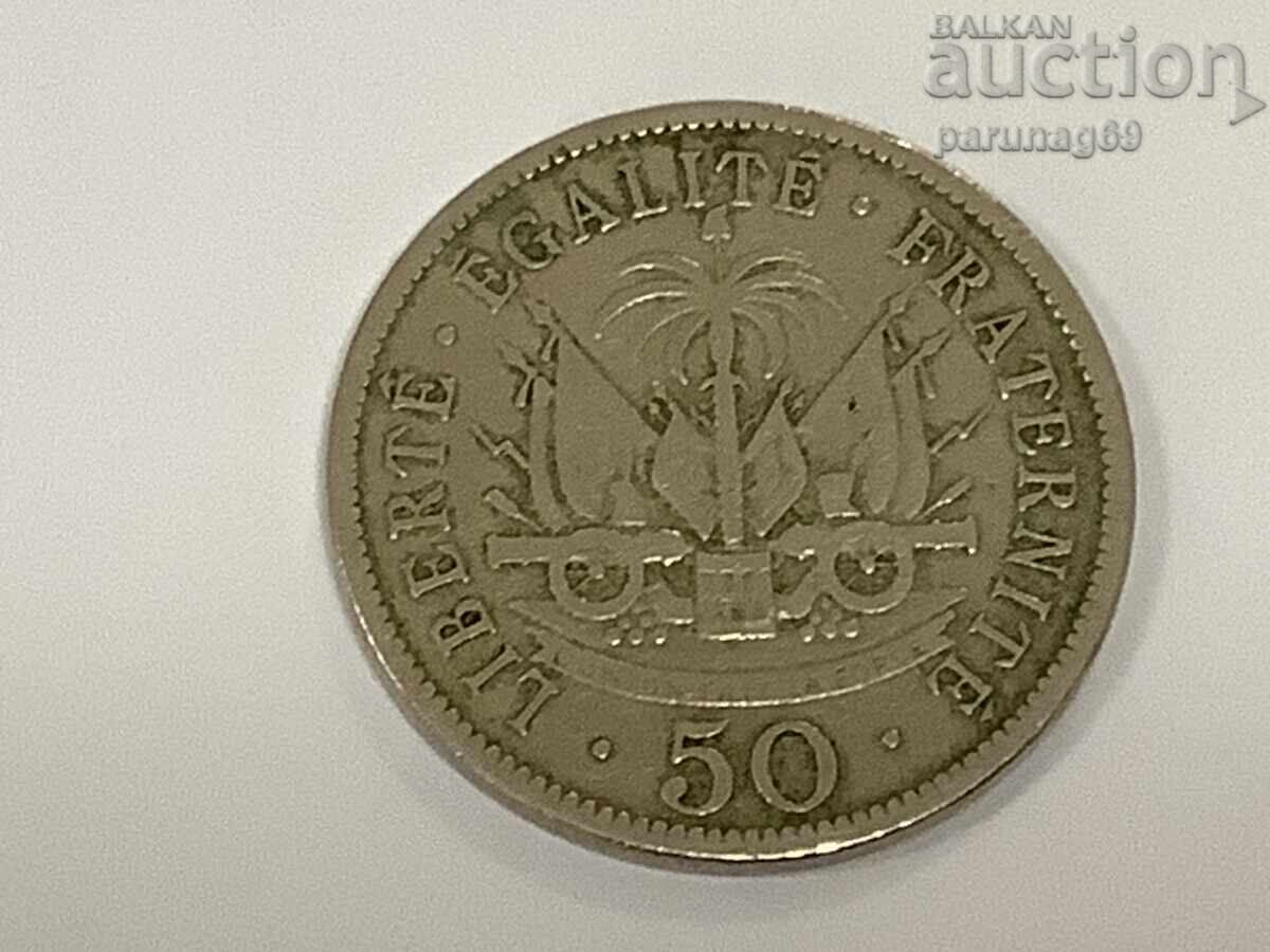 Haiti 50 centime 1908 Haiti 50 centime 1908