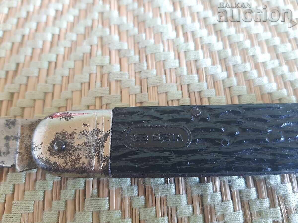 Delivery of Old folding knife VEB Sesta