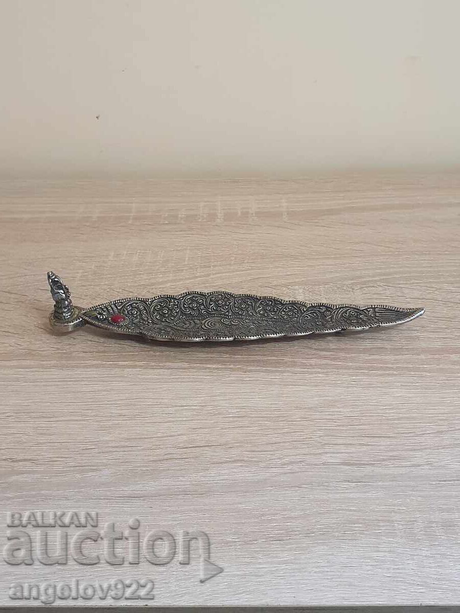 Vintage metal incense stick holder!!! with price 0.01 BGN | € 0.01