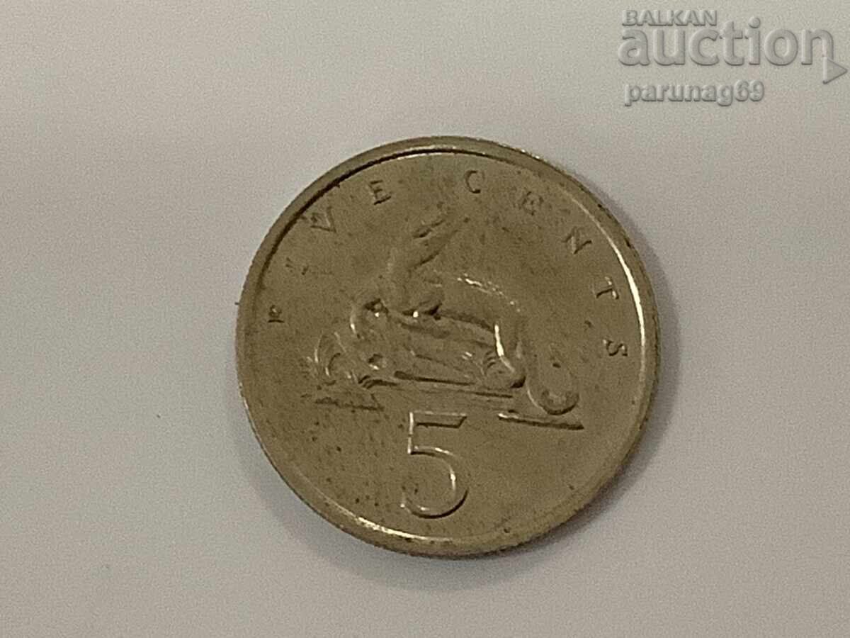 Τζαμάικα 5 σεντ 1987