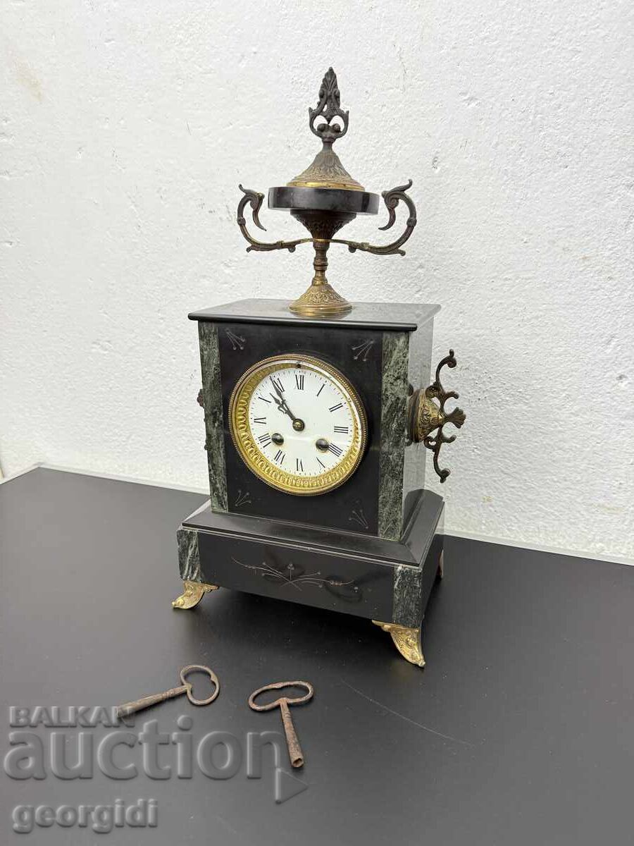 Antique French Empire Style Watch. No. 7668 with price 180.00 BGN | € 92.03 Antique French Empire Style Watch. No. 7668 with price 180.00 BGN | € 92.03