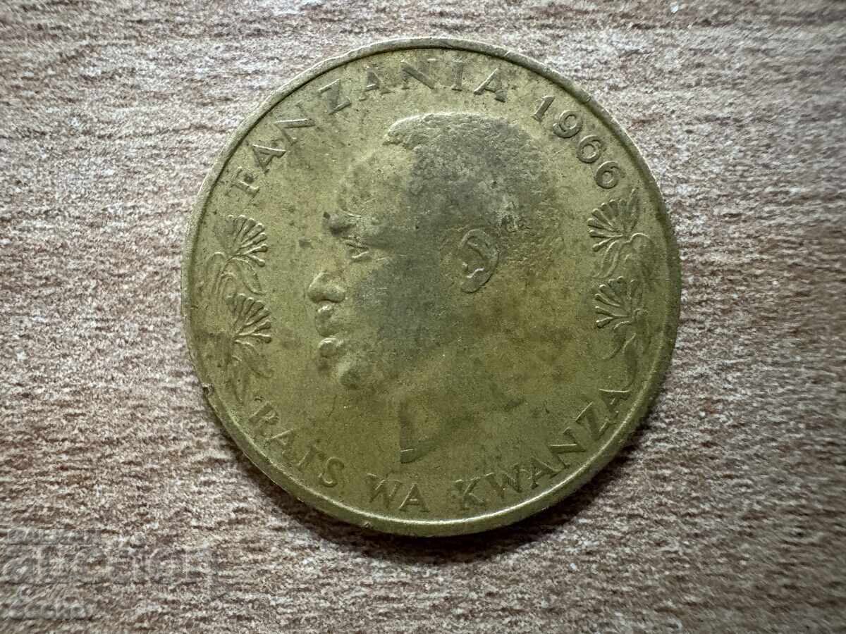 Танзания - 20 сенти (1966) с цена 0.70 лв. | € 0.36