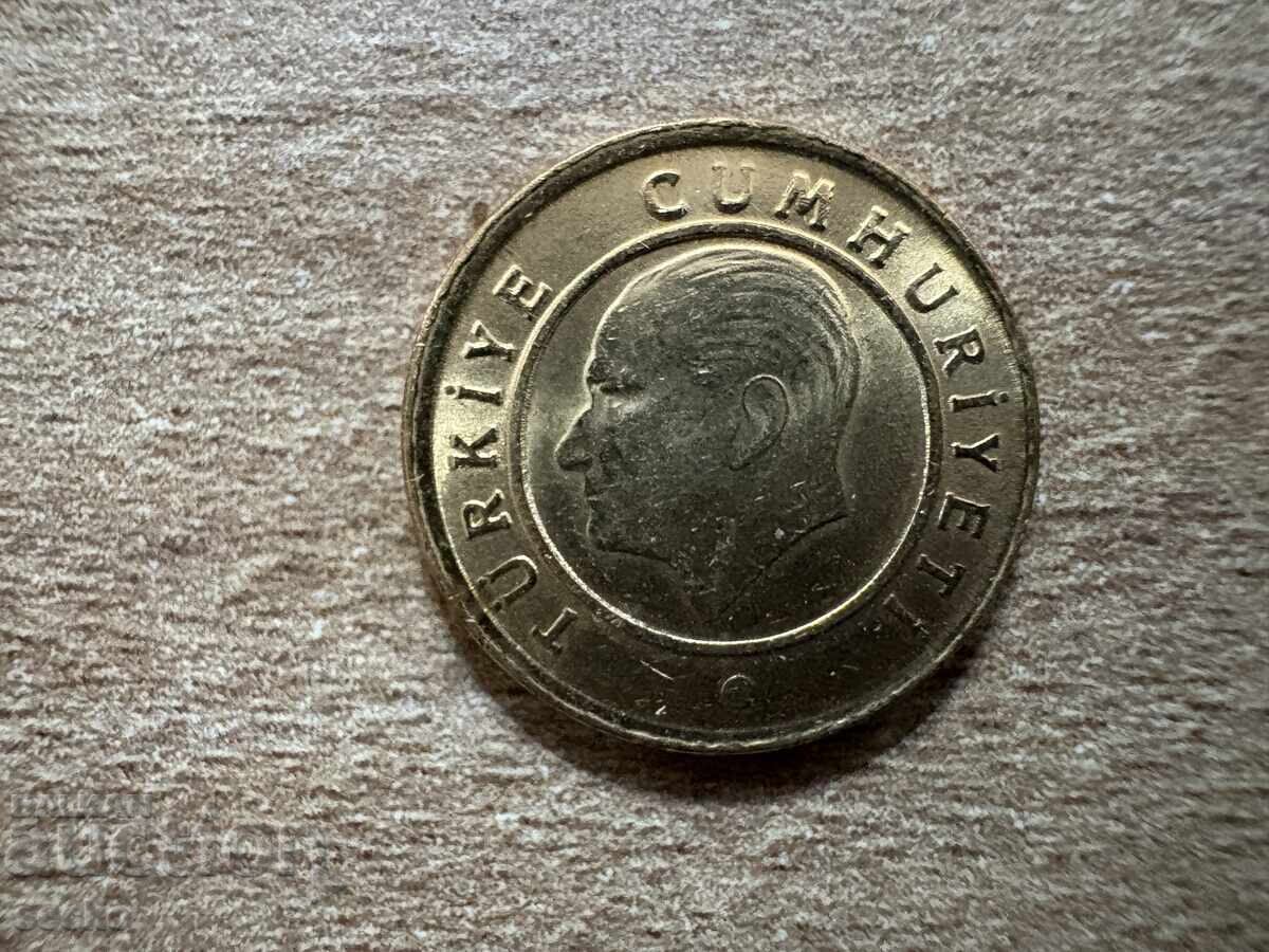 Τουρκία - 1 kurush (2018) με τιμή 0.20 BGN | € 0.10 Τουρκία - 1 kurush (2018) με τιμή 0.20 BGN | € 0.10