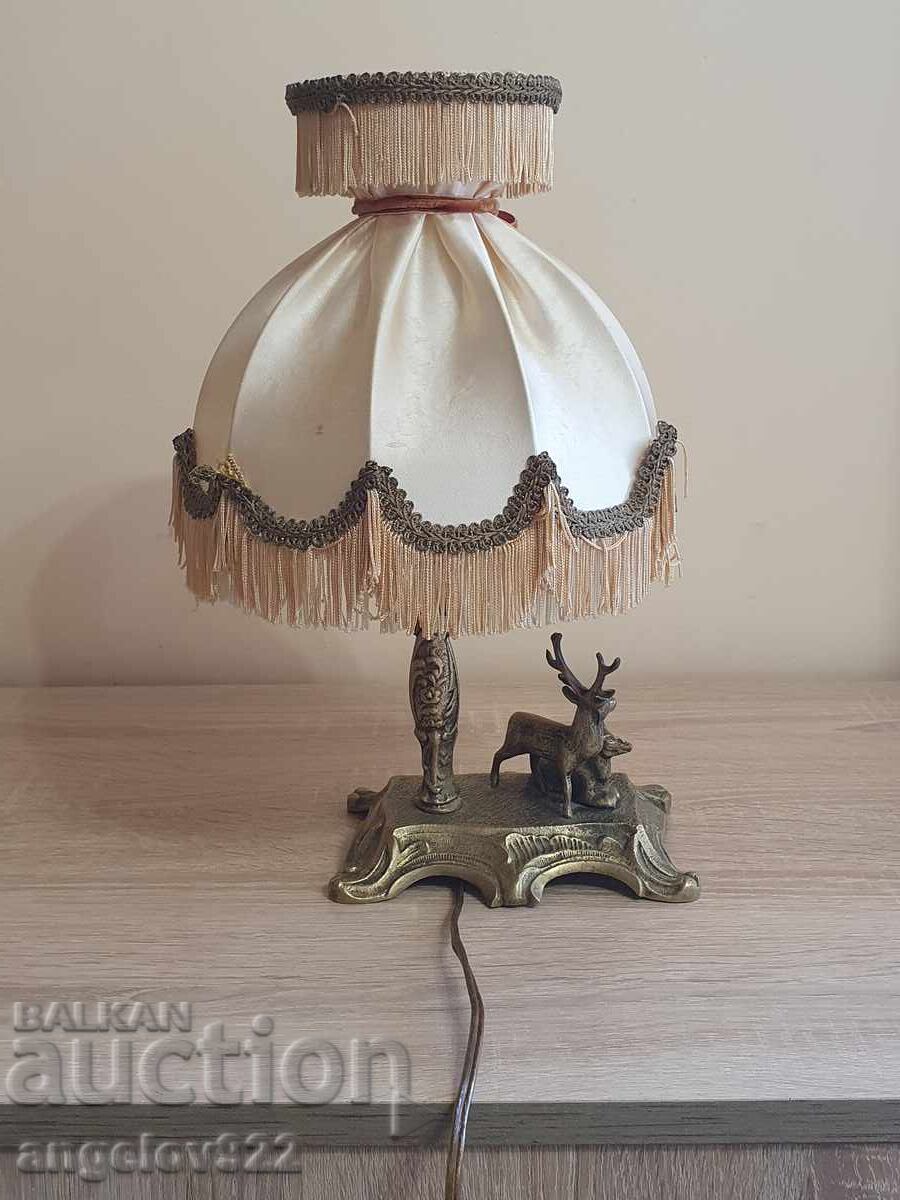 Beautiful vintage bronze night lamp!!! - 5 Beautiful vintage bronze night lamp!!! - 5