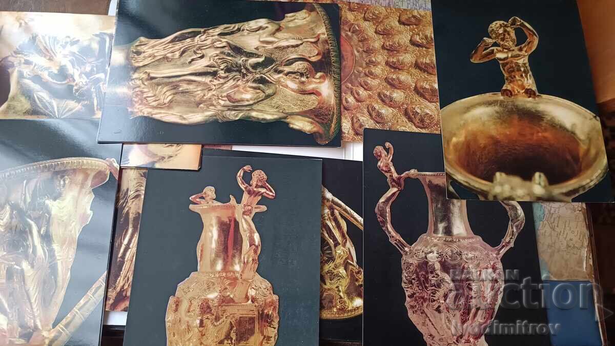 Τετράδιο με καρτ ποστάλ Θησαυρός της Παναγιούριστε 1974 με τιμή 8.65 BGN | € 4.42