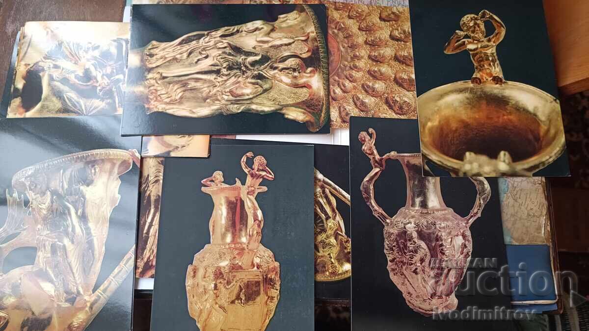 Δημοπρασία Τετράδιο με καρτ ποστάλ Θησαυρός της Παναγιούριστε 1974