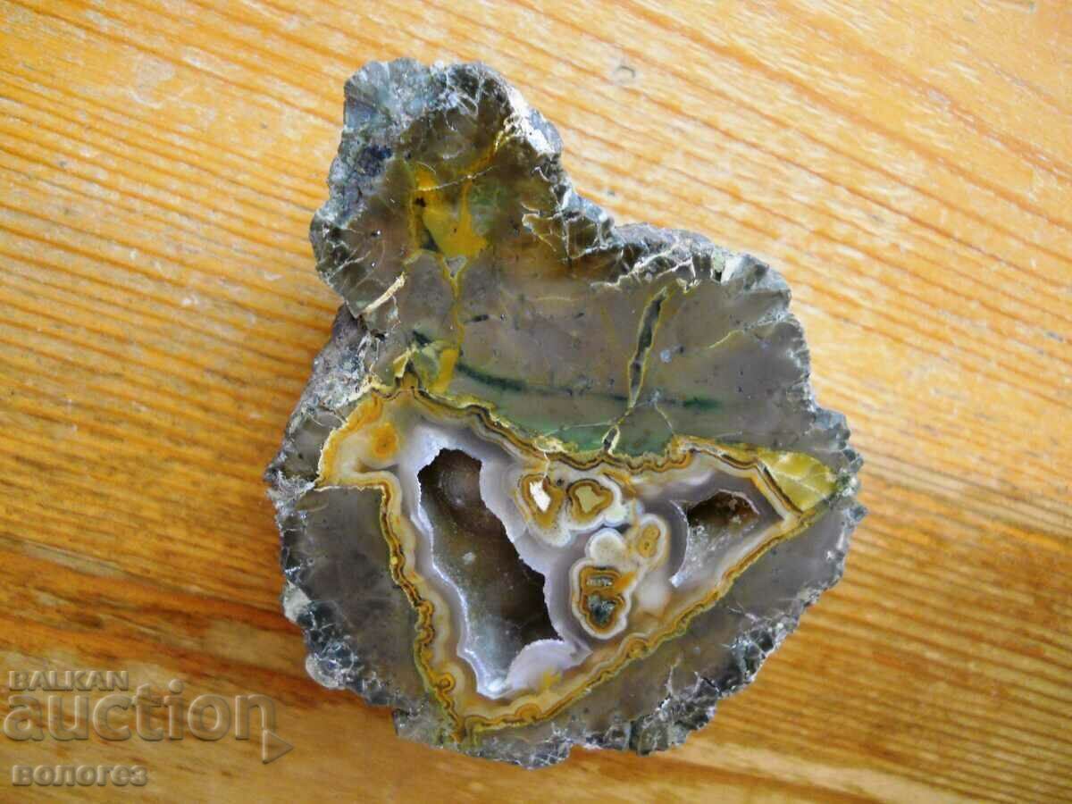 Δημοπρασία Agate lithophysis (τέλειο γυαλιστικό)