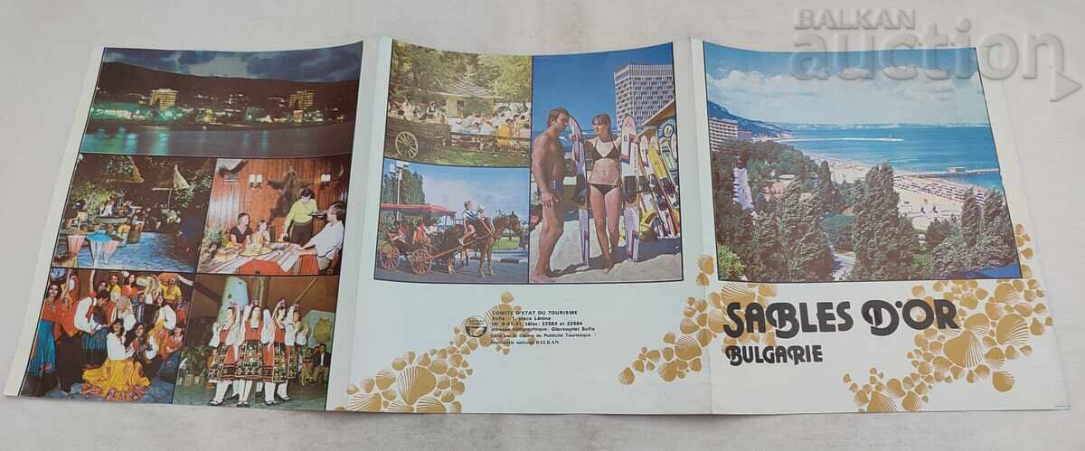 Licitație NISIPURILE DE AUR BROȘURĂ 198.. a. FRANCEZĂ