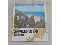 NISIPURILE DE AUR BROȘURĂ 198.. a. FRANCEZĂ