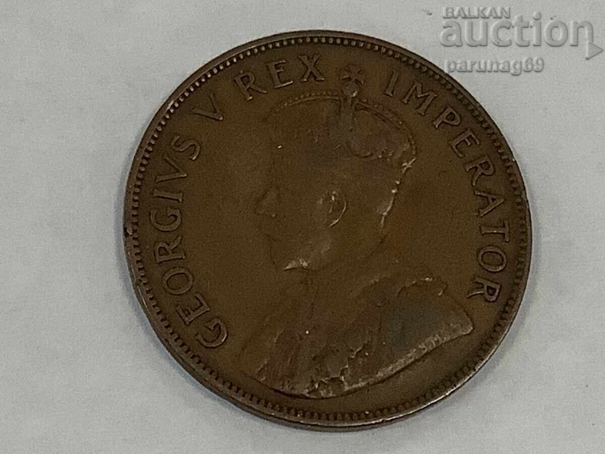 Licitație Africa de Sud 1 penny 1936 Licitație Africa de Sud 1 penny 1936