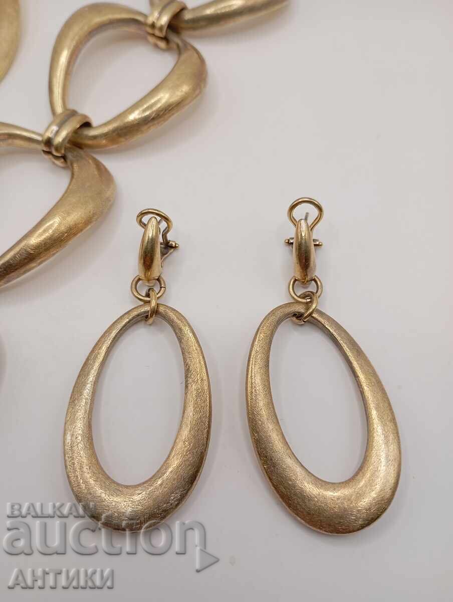 Set Argint Placat cu Aur cu preț 156.00 BGN | € 79.76