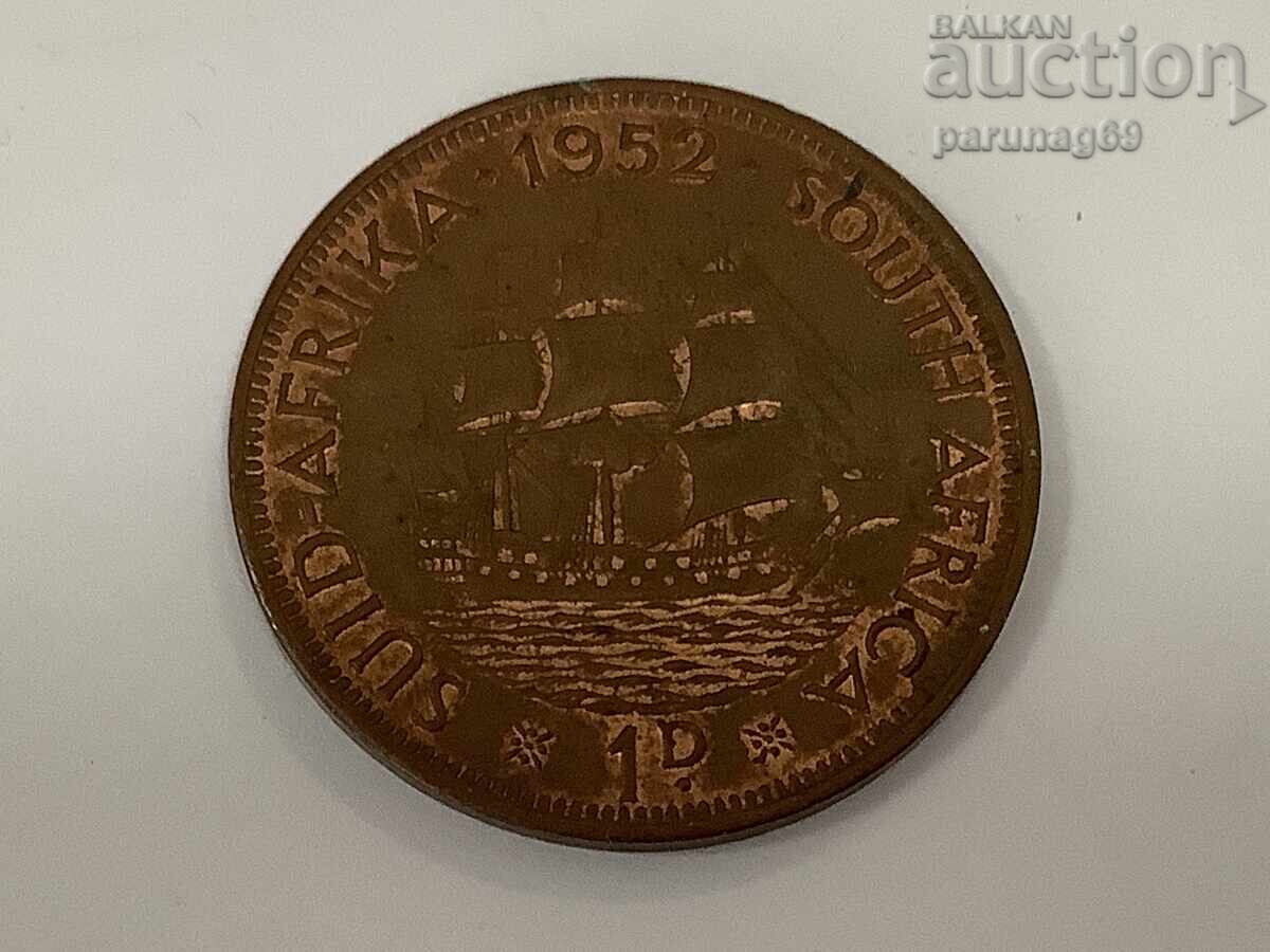 Южна Африка 1 пени 1952 година
