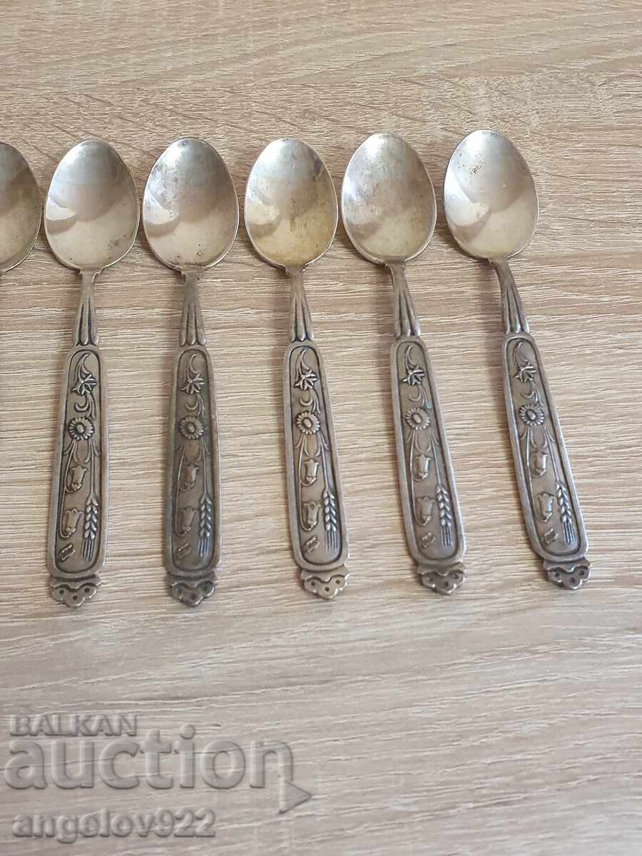 Δημοπρασία 7 τεμάχια κουταλάκια γλυκού EXTRA PRIMA